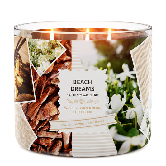 Beach Dreams 3-Wick Candle